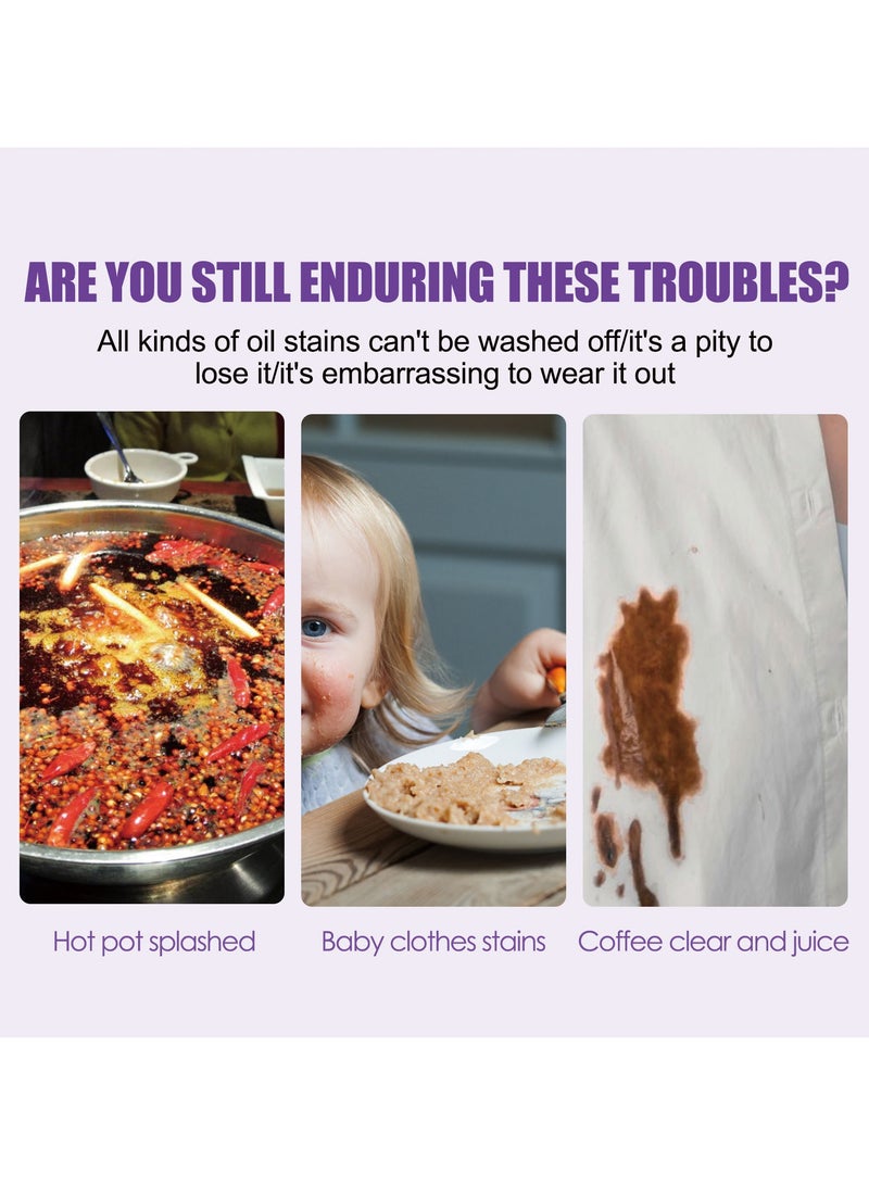 منظف الغسيل بالإنزيم النشط من Jue-Fish 150 مل مزيل بقع الغسيل ، زيت منظف ، عفن ، بقع ، بقع عنيدة - Image 5